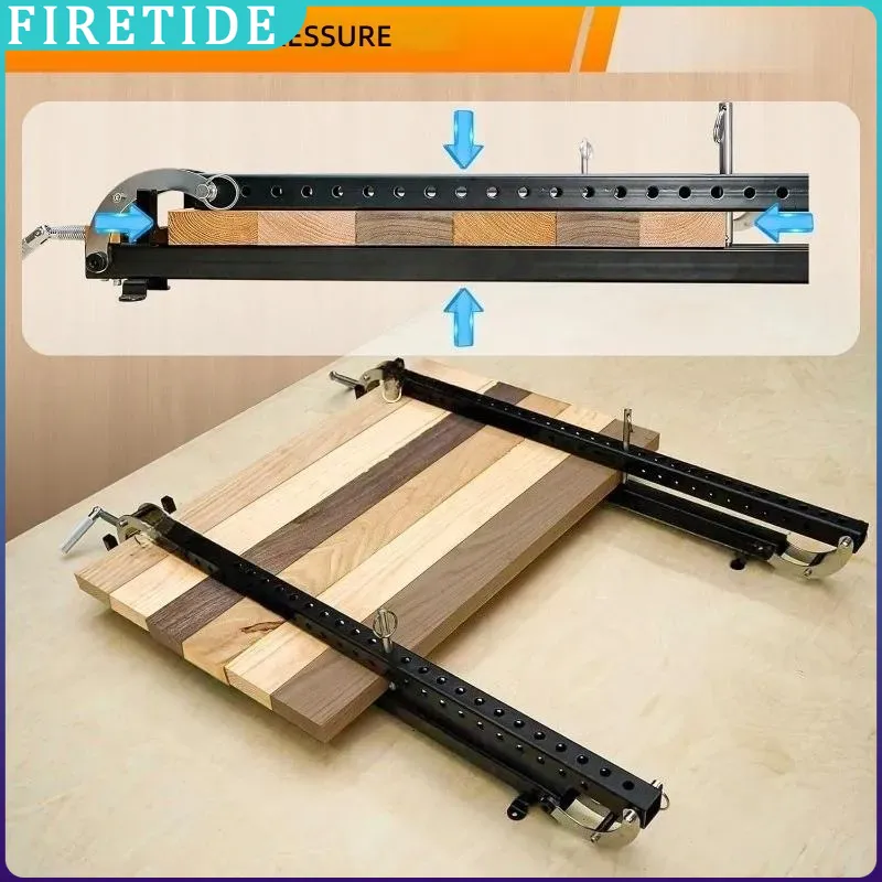 Workshop Joinery Tools - 2‑Pack Adjustable Parallel Panel Clamp, Woodworking