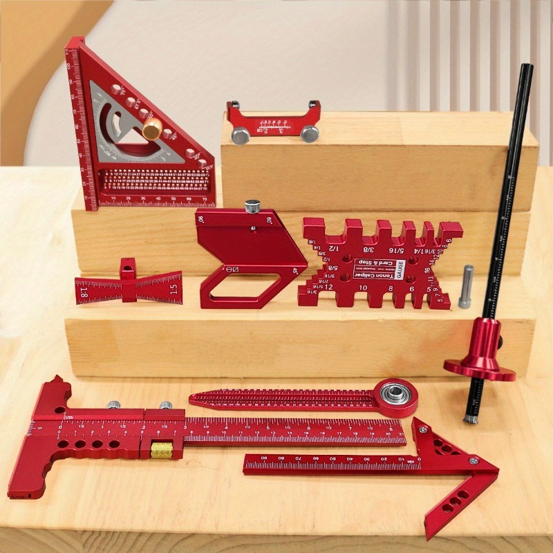 Workshop Joinery Tools - Workshop Carpenter Square Set Multifunctional Marking