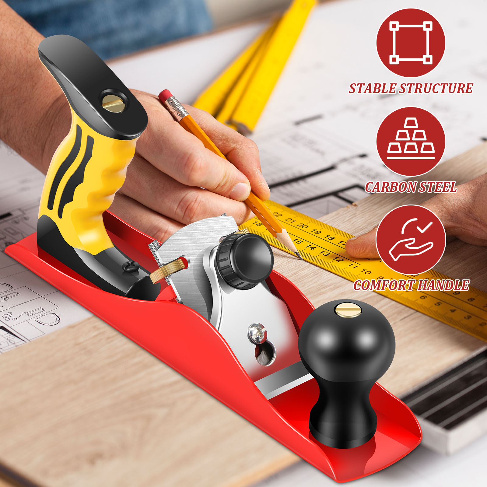 Wood Hand Planer Set Hand Tool - Hand Plane Block review and price