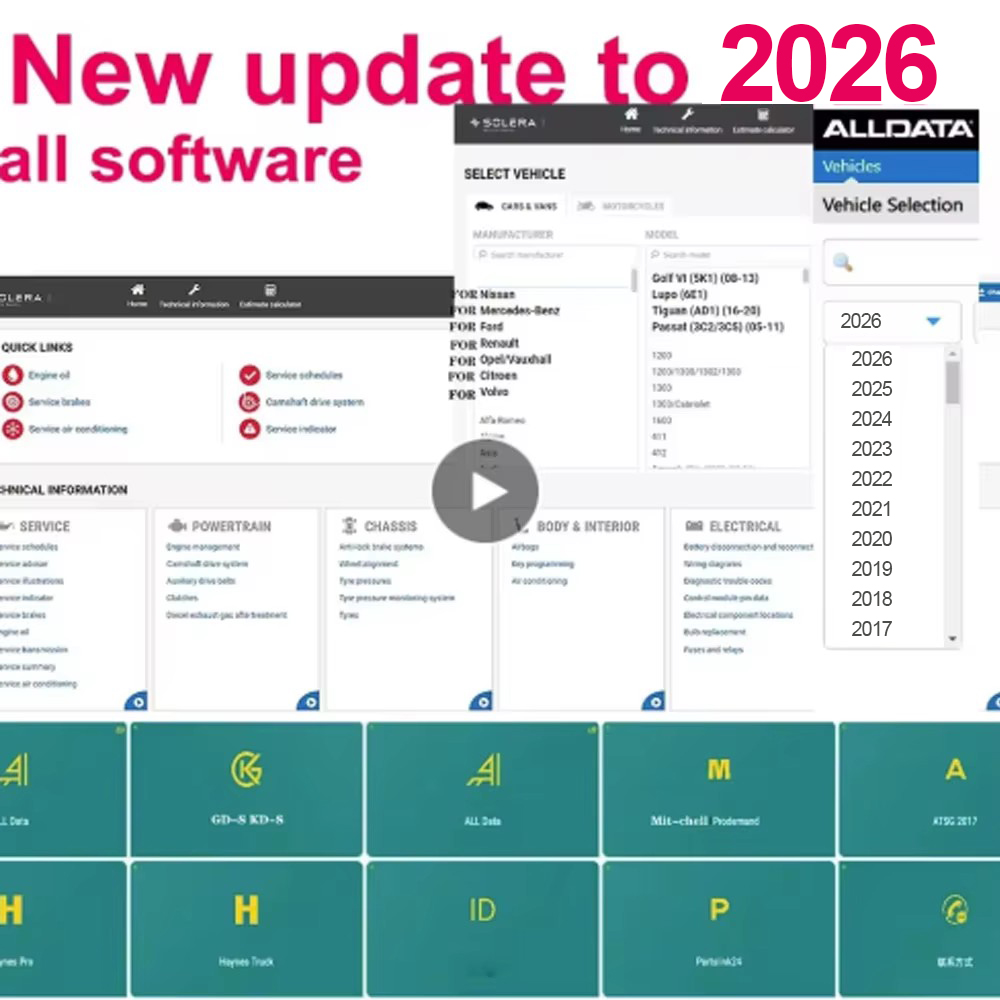 2026 Alldata Online Software A - Workshop Tools Diagram review and price