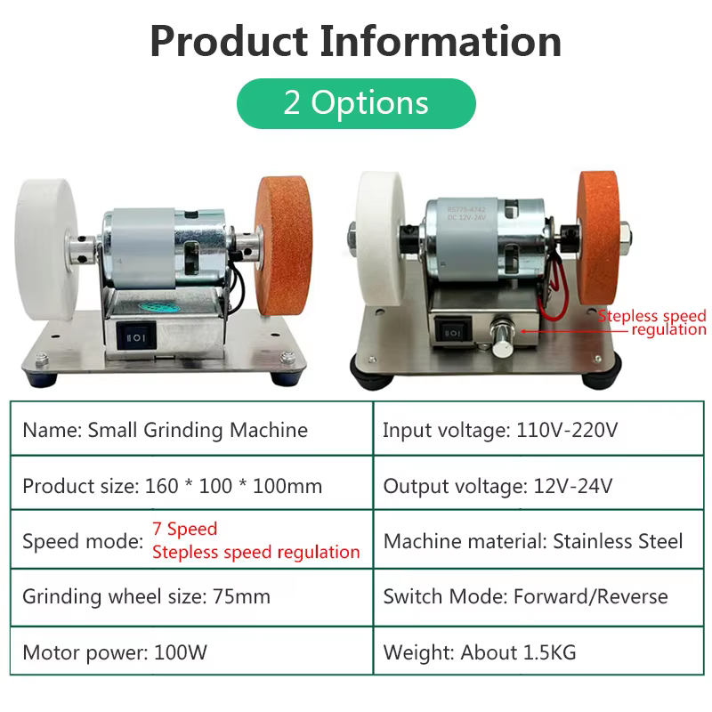 110V-220V Mini Grinding Machin - Workshop Tools Wood review and price