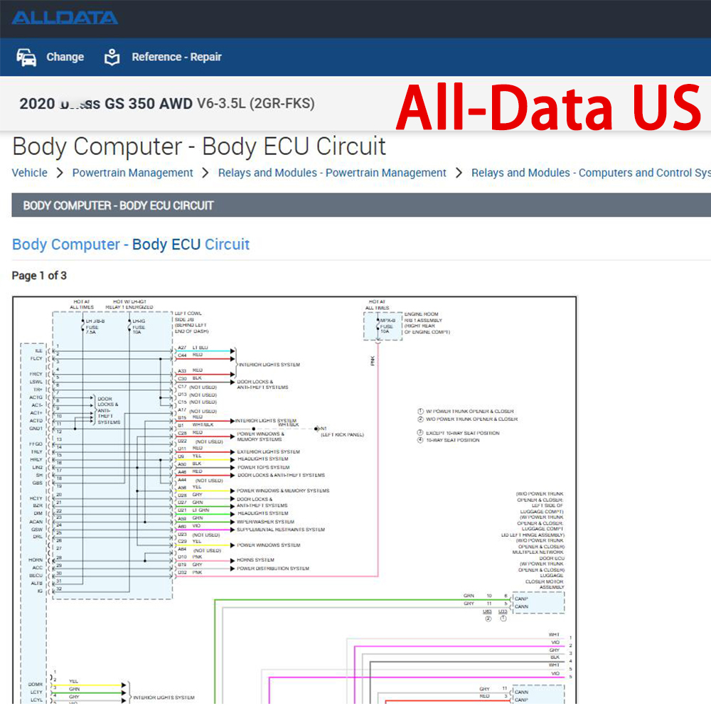 2026 Alldata Repair Software F - Workshop Tools Diagram review and price
