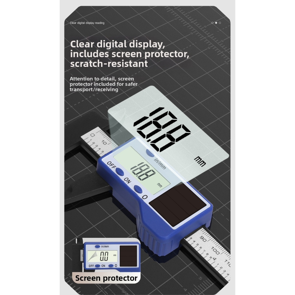 1pc Solar Powered Digital Vern - Workshop Layout Tools review and price