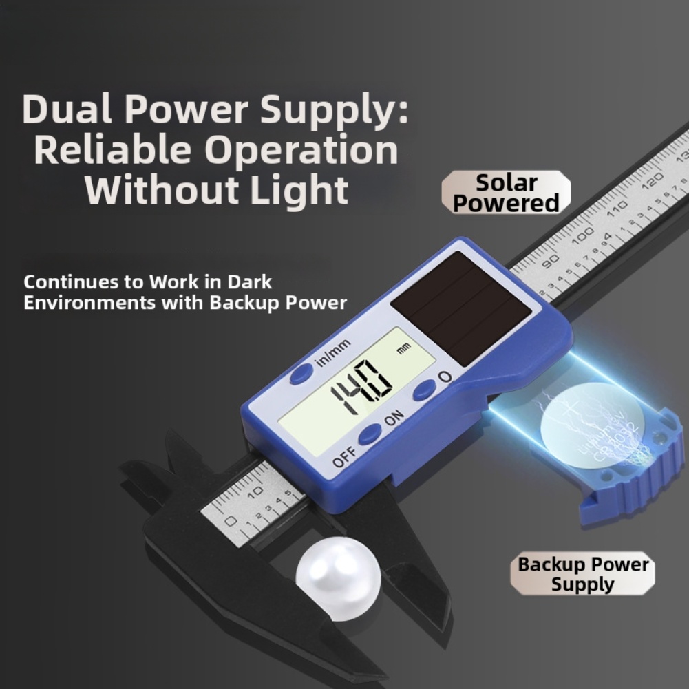 1pc Solar Powered Digital Vern - Workshop Layout Tools review and price
