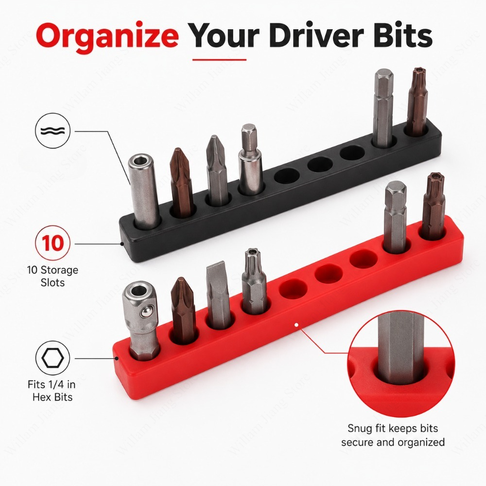 10 Position Bit Organizer Case - Tools At Workshop review and price