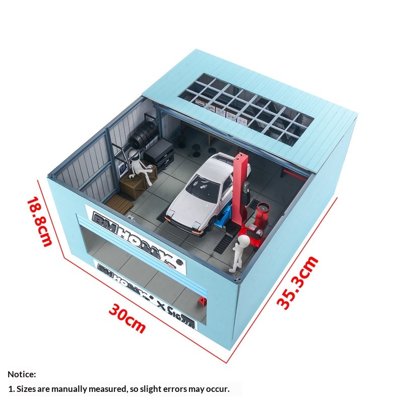 BM HOBBY 1/24 Scale RC Car Sim - Workshop Tools 3D Model review and price