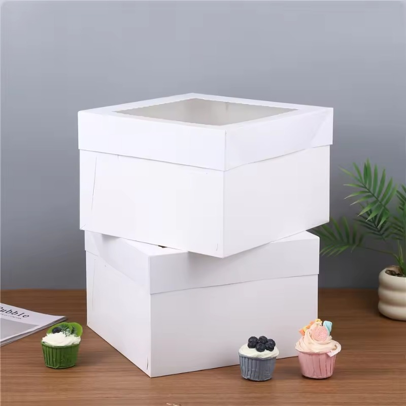 2/4/6PCS White Bakery Boxes wi - Tool Chest Cabinet review and price