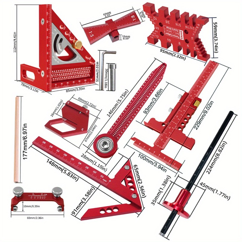 Workshop Carpenter Square Set  - Workshop Joinery Tools review and price