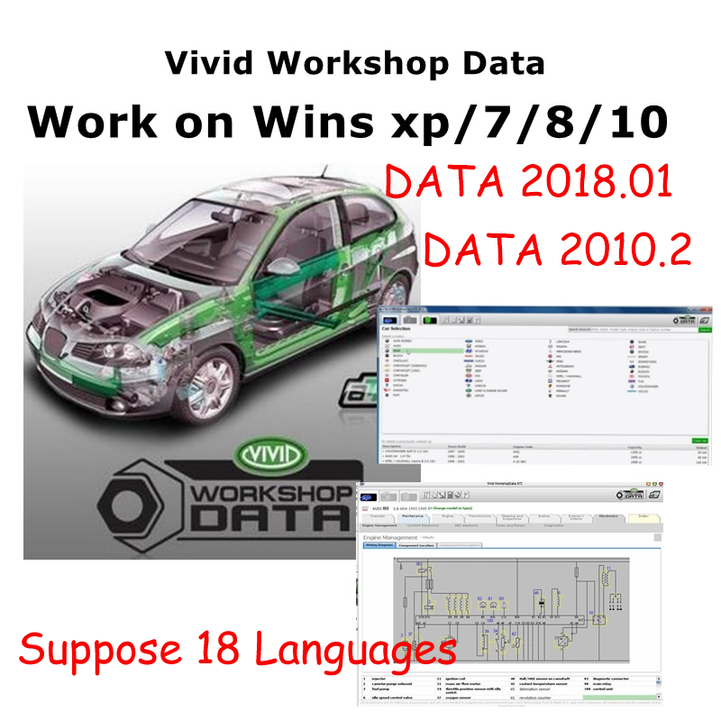 2018 or 2010 Automotive Vivid  - Workshop Tools Diagram review and price