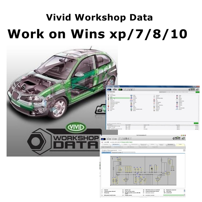 2018 or 2010 Automotive Vivid  - Workshop Tools Diagram review and price