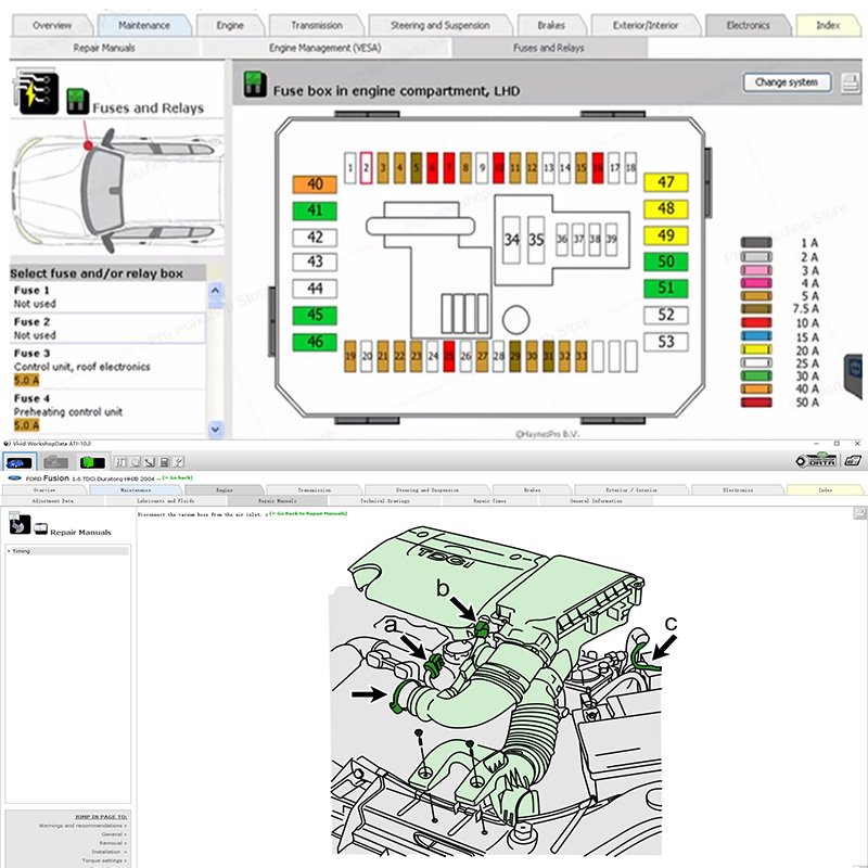 2018 or 2010 Automotive Vivid  - Workshop Tools Diagram review and price