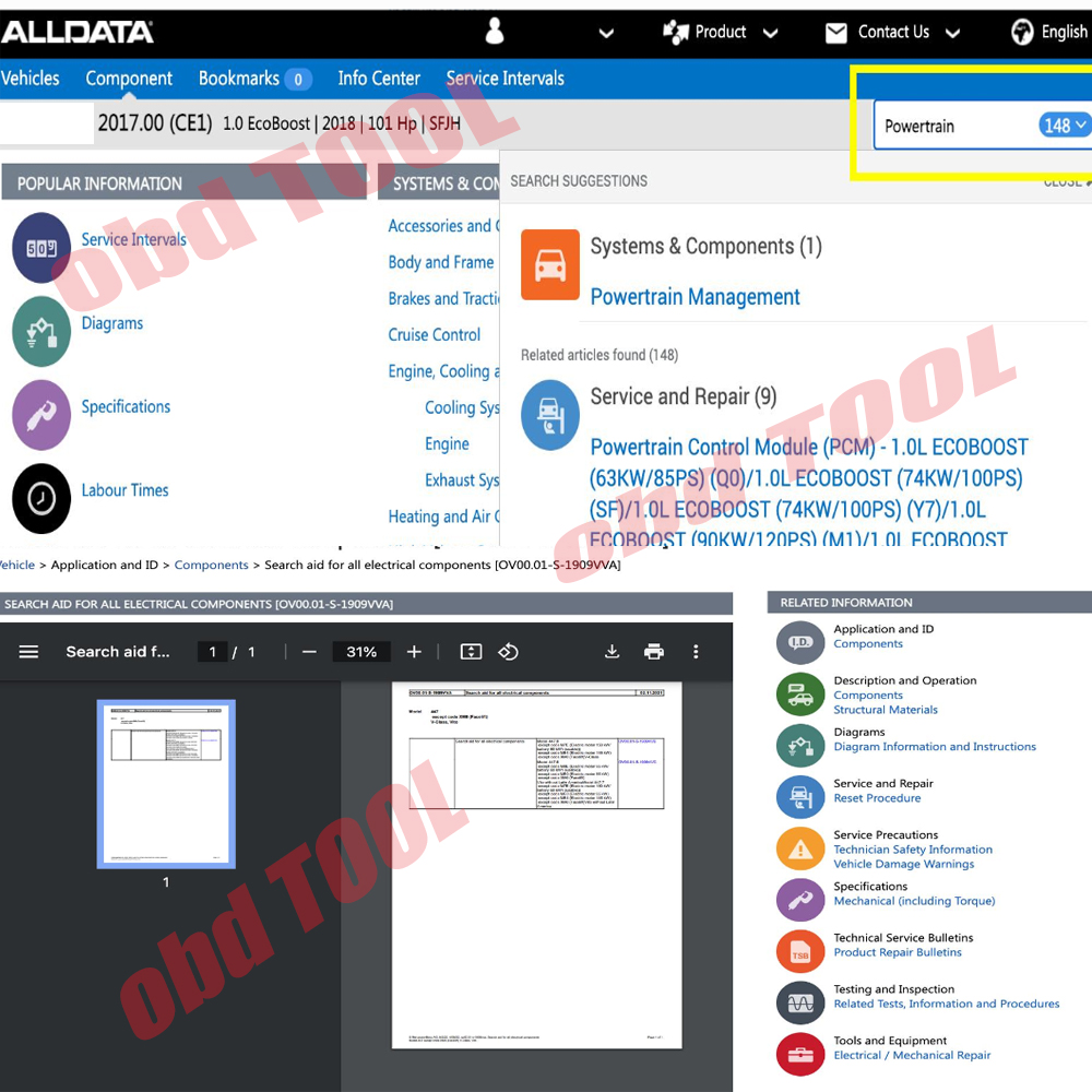 ALLDATA EU 2027  Online Accoun - Workshop Tools Diagram review and price