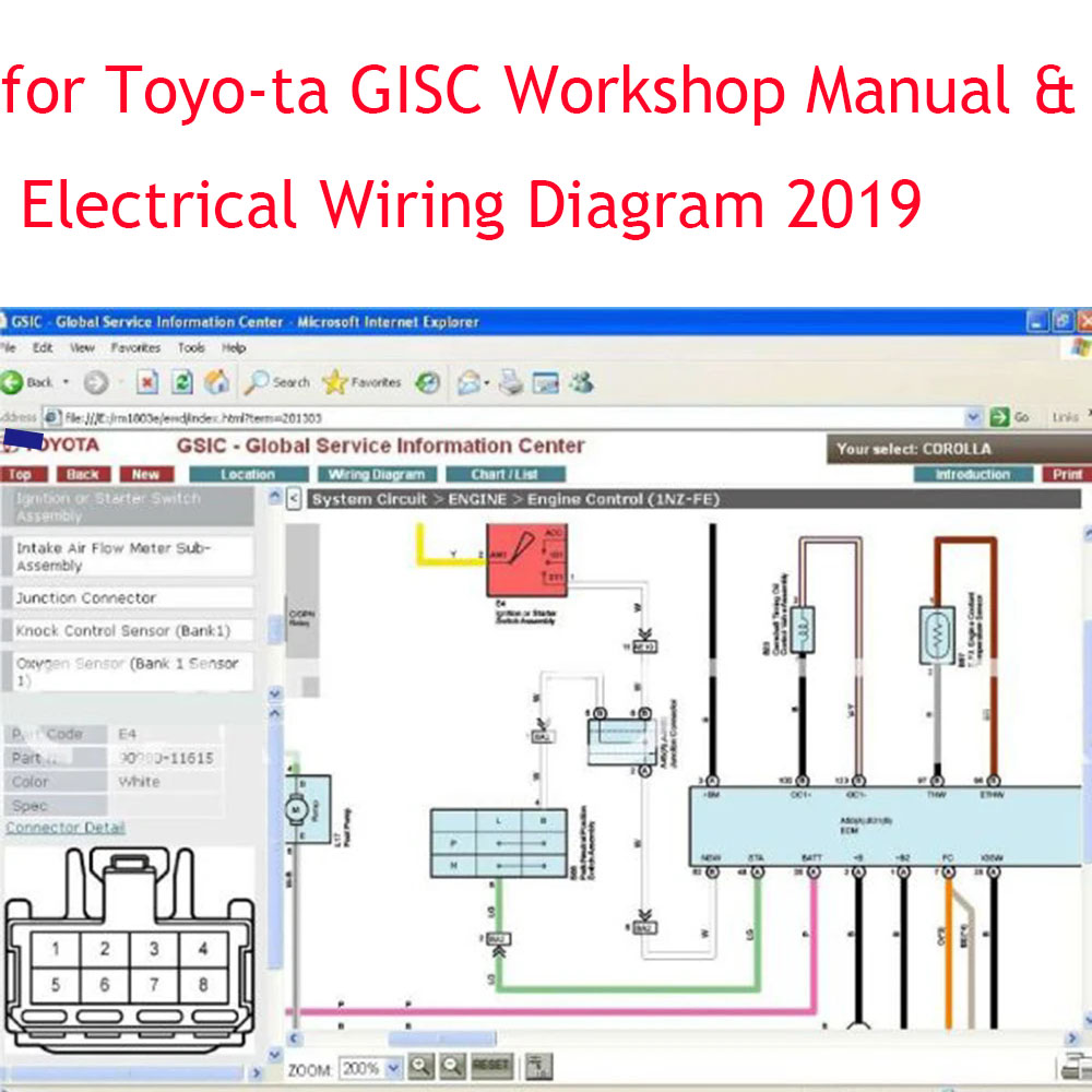 ECU Repair  GISC Workshop Manu - Workshop Tools Diagram review and price