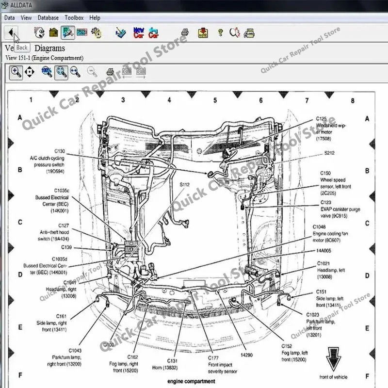 Vivid 2018 workshop data Maint - Workshop Tools Diagram review and price